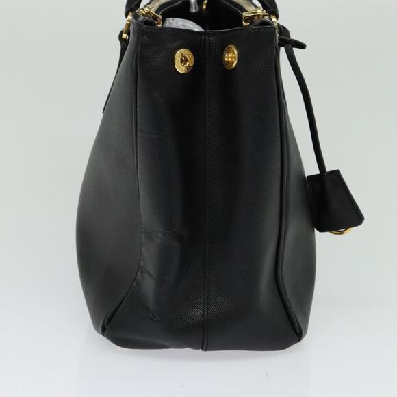Prada Galleria Black Leather Handbag (Pre-Owned) - Picture 3 of 16